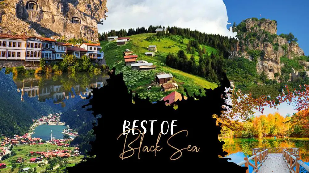الأماكن السياحية الطبيعية والتاريخية للزيارة في منطقة البحر الأسود